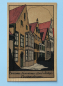 Preview: Ansichtskarte Künstler WO Steinzeichnung Litho AK Bremen 1925 Hankenstrasse Häuser Erker Architektur Ortsansicht